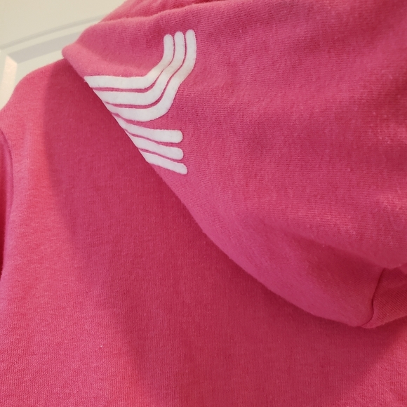 Pink Mickey Mouse Disney Hoodie Jacket Pride size XL - Picture 7 of 8